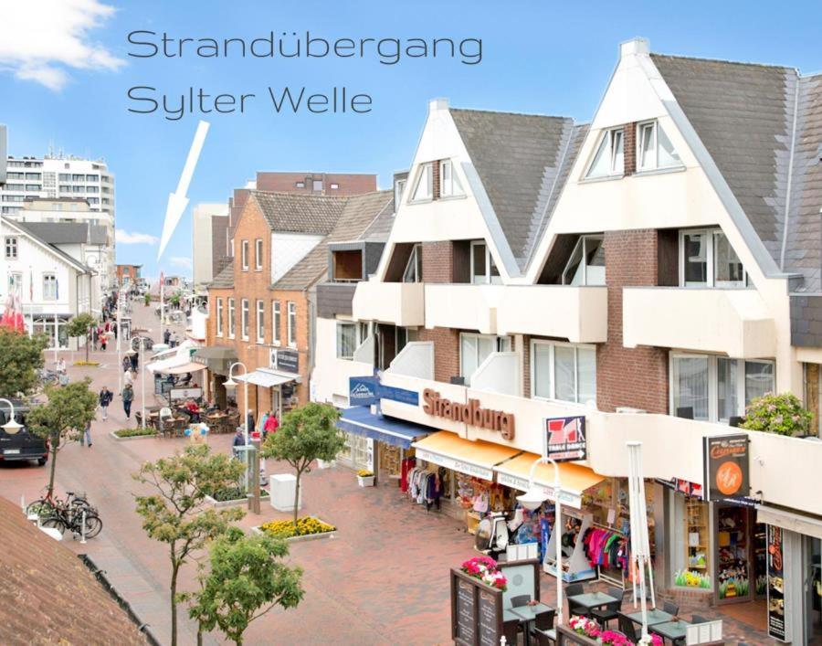 Erleben Sie Ihren Urlaub Im Zentral Gelegenen Apartmenthaus Strandburg Im Herzen Von Westerland 1 Exterior photo